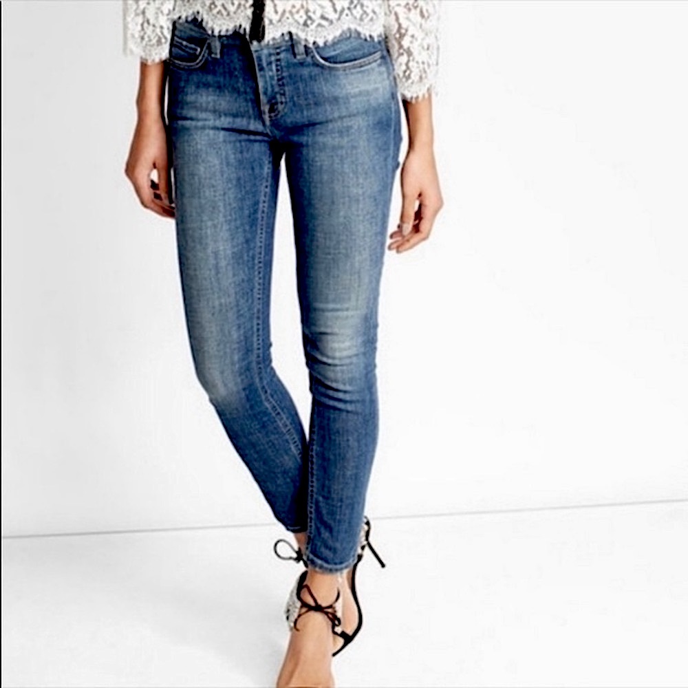 The Kooples Skull Rivets Fit Skinny Jeans 30 31